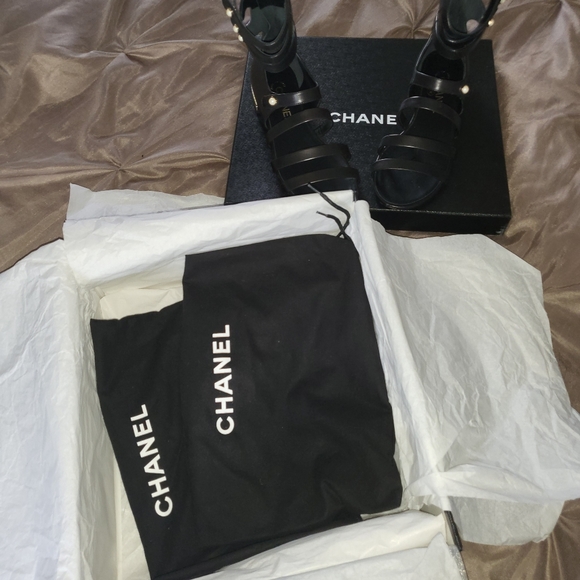 Chanel Gladiator Sandals - Picture 6 of 9